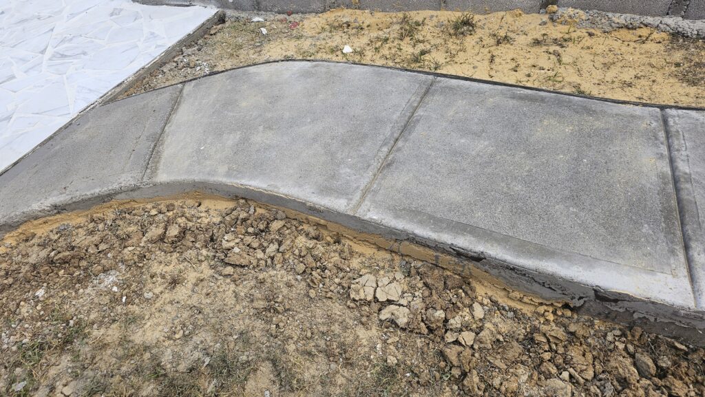 path from concrete
